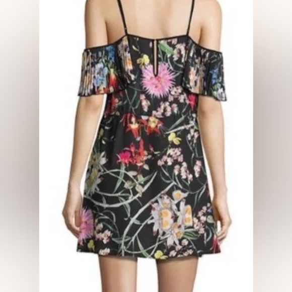 🏵️Anthropologie Delfi Collective Cecelia cold shoulder floral dress 🏵️ - Picture 1 of 8